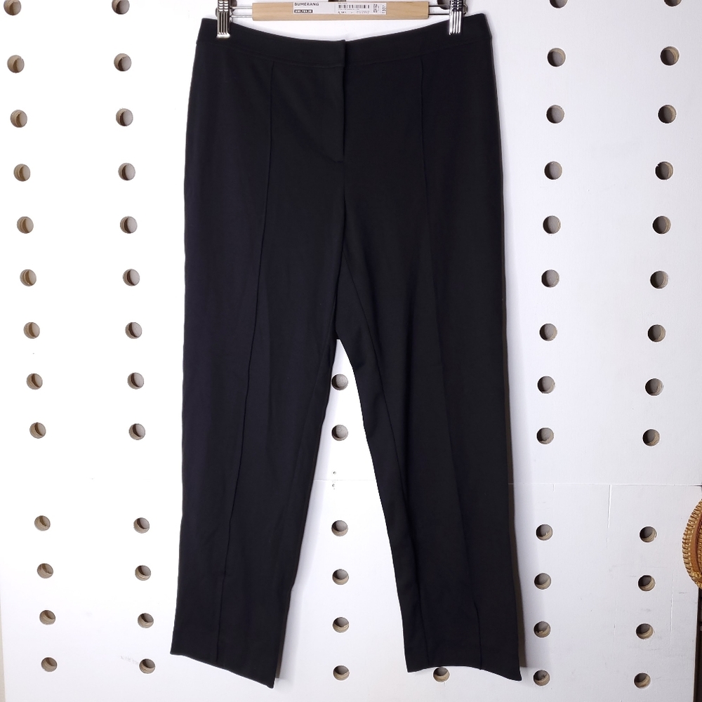 ST. JOHN Emma Cropped Dress Work Pants
